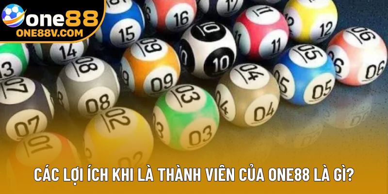 Các lợi ích khi là thành viên của One88 là gì?